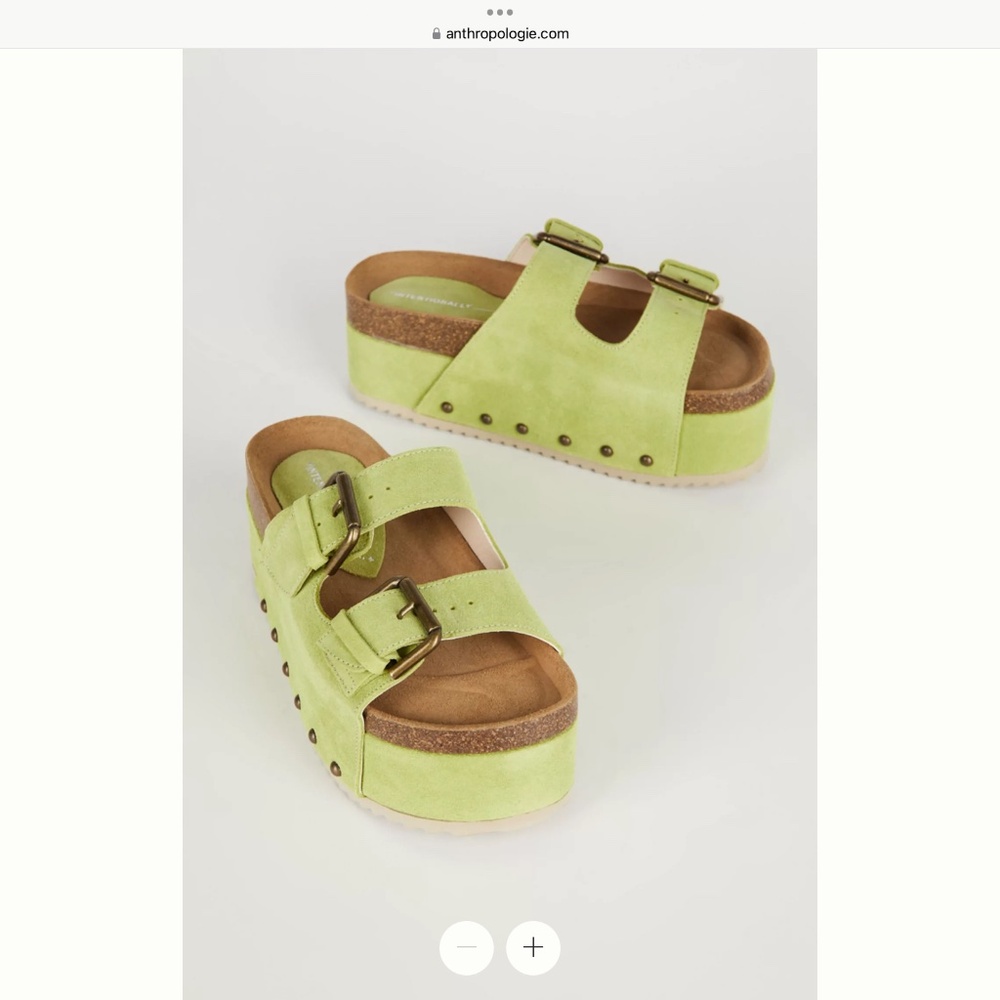 Internationally Blank Cooper-2 suede platform sandals